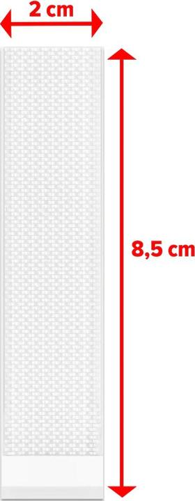 Immagine prodotto tesa Powerstrips CLICK - Cuscinetti adesivi in velcro - Appendi quadri senza forare - Grande 7,2kg - 4 x (7.20 kg)