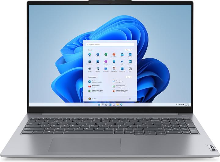 Actual product image Lenovo ThinkBook 16 Gen 6 (16", 1000 GB, 32 GB, DE, AMD Ryzen 7 7730U)