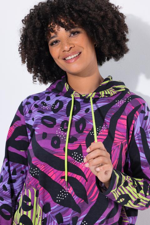 Produktbild Angel of Style Hoodie, Patchdruck, Ziernieten, Kapuze (44)
