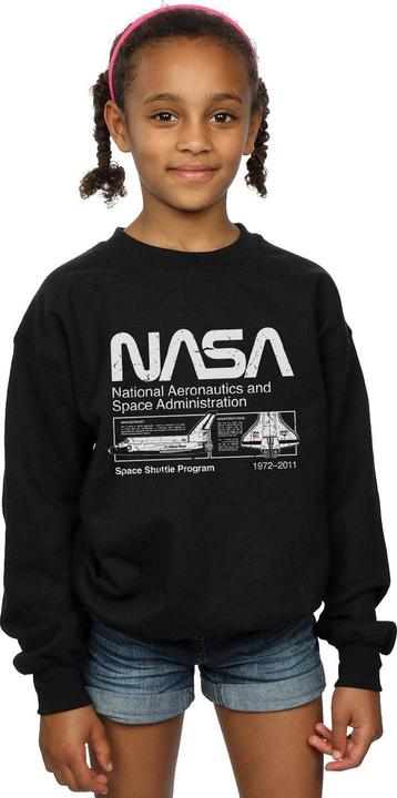 Image du produit Nasa - Sweat CLASSIC SPACE SHUTTLE - Fille (128)