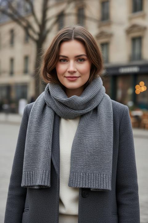 Immagine prodotto Maxte Damen-Winter-Schal – Merinowolle Loretta