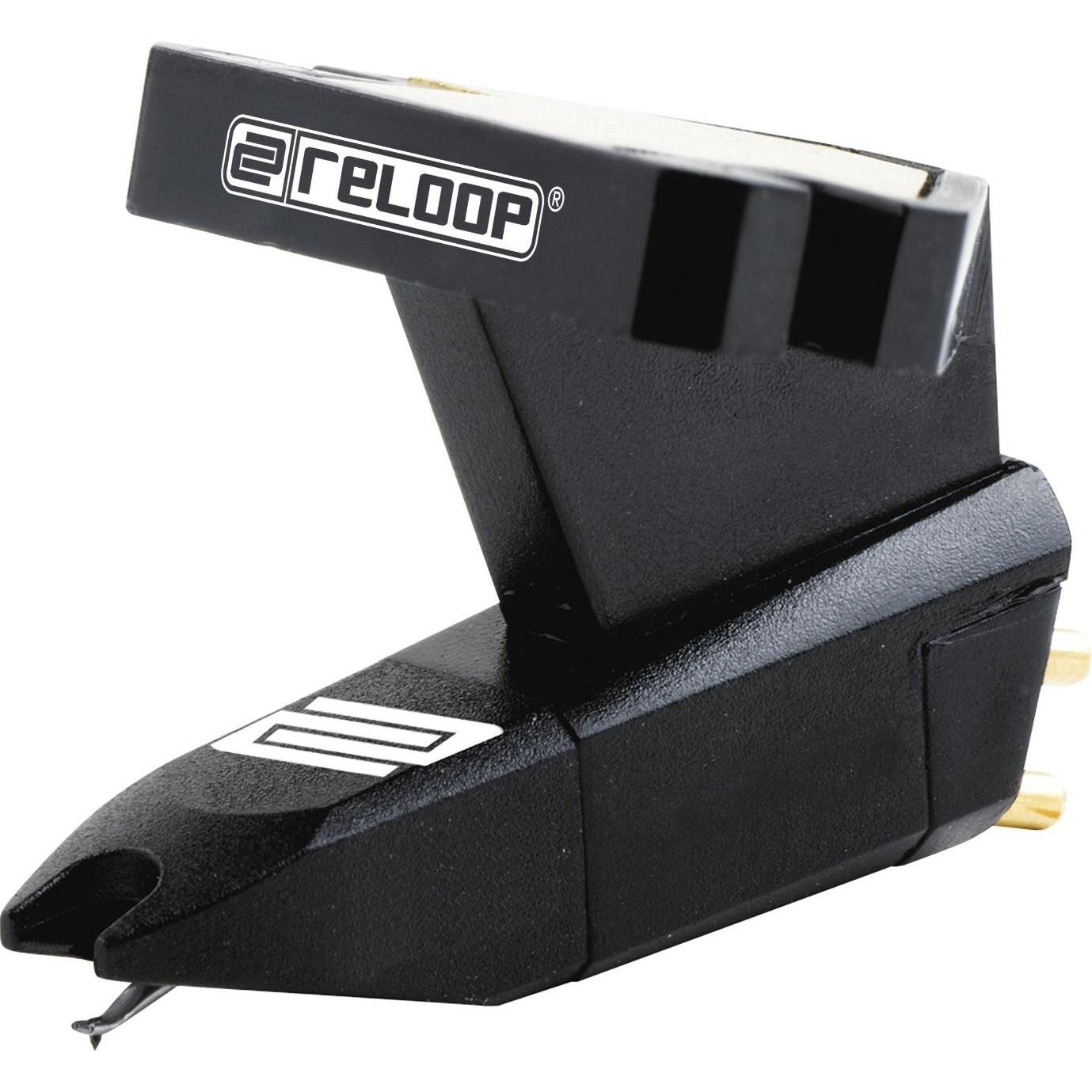 reloop OM Black (Tonabnehmer), Plattenspieler Zubehör, Schwarz
