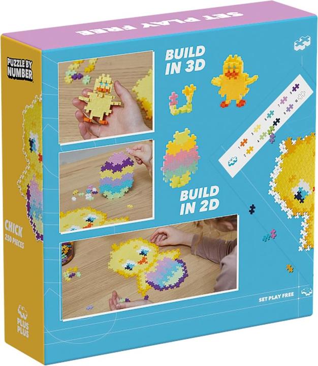 Immagine prodotto Plus-Plus 250 puzzle di blocchi da costruzione creativi per pulcini (250 pezzi)