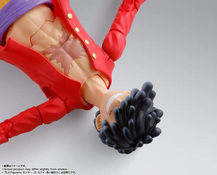 Actual product image Tamashii Nation Monkey D. Luffy S.H.