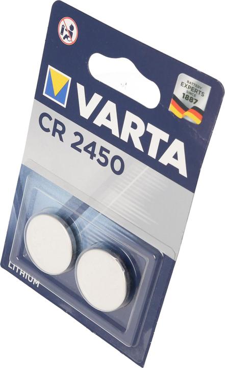 Produktbild Varta Professional Electronics CR2450, CR 2450 Lithium 2er Blister Verpackung (2 Stk., CR2450, 570 mAh)