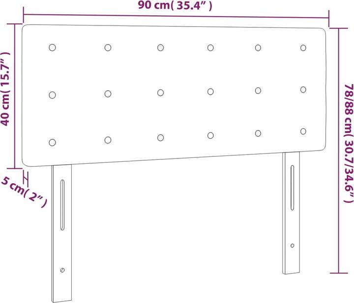 Image du produit vidaXL Kalel (180 x 5 x 128 cm)