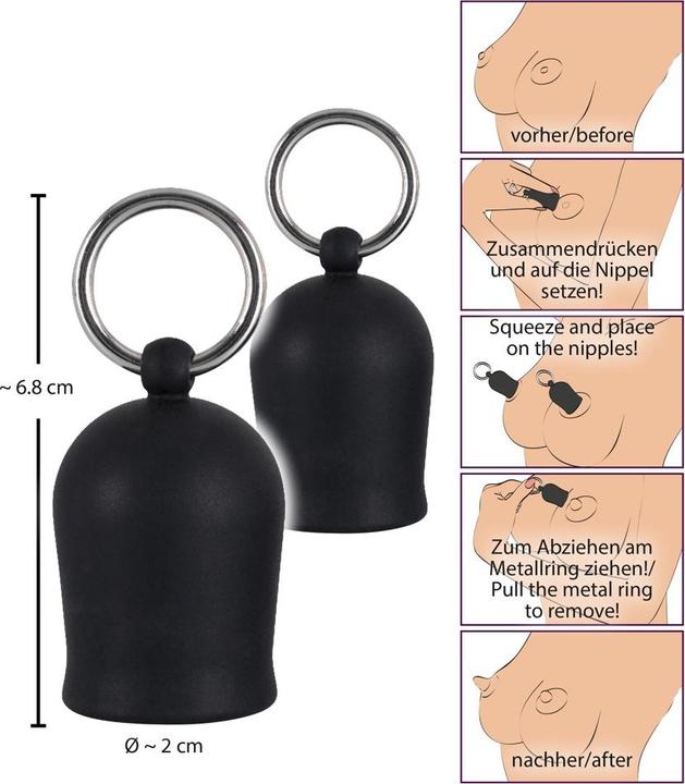 Image du produit Black Velvets Nippelsauger