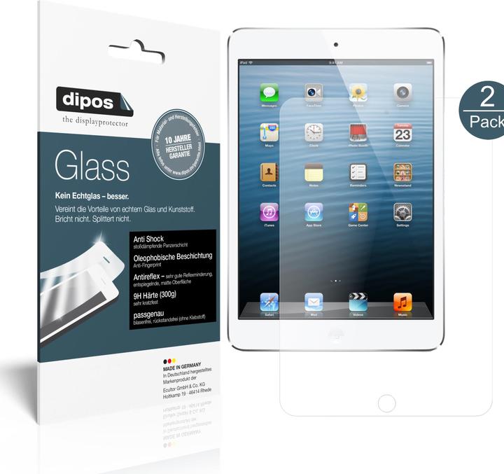 Produktbild Dipos Displayschutz Anti-Shock (1 Stück, iPad 2011 (2. Gen), iPad 2012 (3. Gen), iPad 2012 (4. Gen))