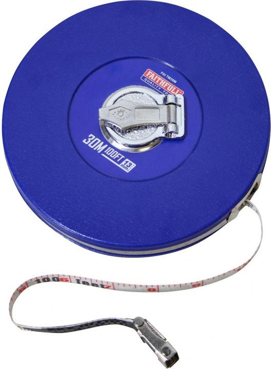 Actual product image Faithfull Rounded Long Tape (30.48 m)