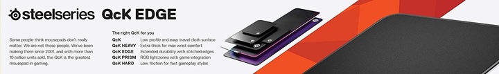 Produktbild SteelSeries QcK Edge (M)