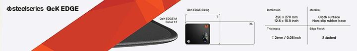 Produktbild SteelSeries QcK Edge (M)