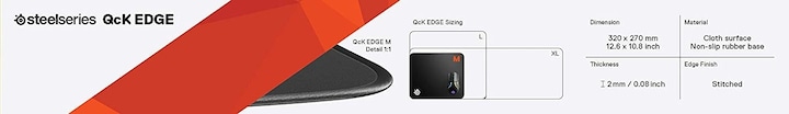 Produktbild SteelSeries QcK Edge (M)