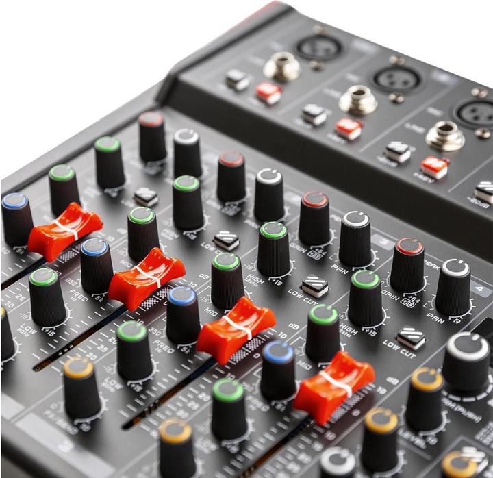 Produktbild Vonyx VM-KG08 - 8-kanaals mengpaneel Bluetooth, DSP, mp3 speler en USB audio interface (Studio- und Livemixer)