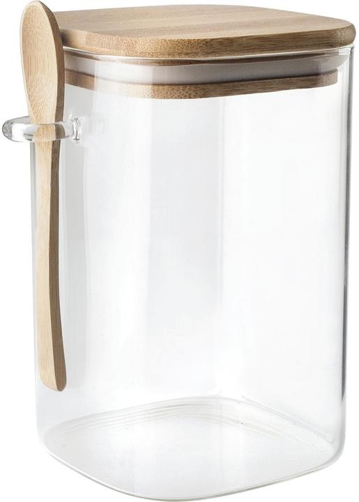 Ibili Behälter mit Löffel 10 x 10 x 15.2 cm Perfekt zum Aufbewahren von Kaffee oder Zucker (1.20 l)