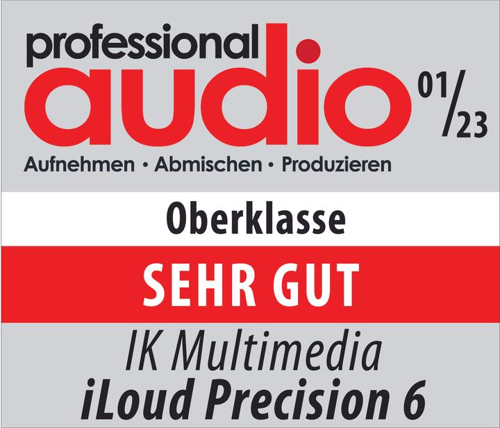 Image du produit IK Multimedia Moniteur de studio iLoud Precision 6 - 150 W (Actif, 1 pièce, 1x 150 W)