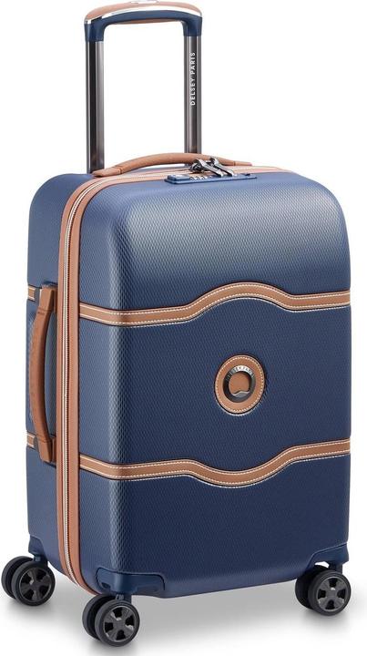 Image du produit Delsey Chatelet Air 2.0 4 Wheel Cabin Trolley 55/35 cm Navy Blue (38 l)