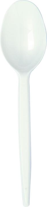 Actual product image Bibo 15 White Bioplastic Spoons (15x)