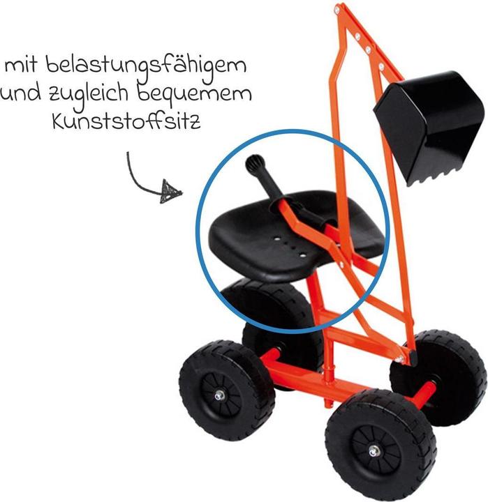 Actual product image small foot Excavator with wheels