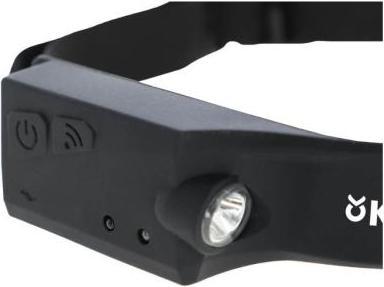 Produktbild Kerbl LED Kopflampe HeadFire 280 sensor mit Sensor, wiederaufladbar, 0,8 mAh (280 lm)