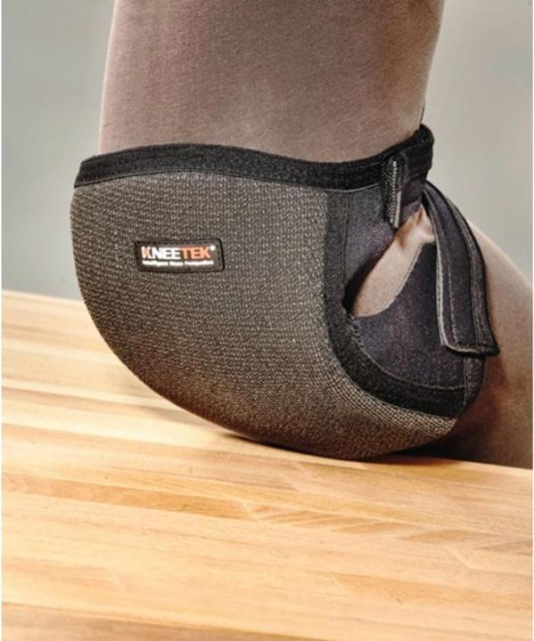 Image du produit Kneetek Genouillère KevProSoft DIN/EN14404 universelle noire lavable à 30 °C
