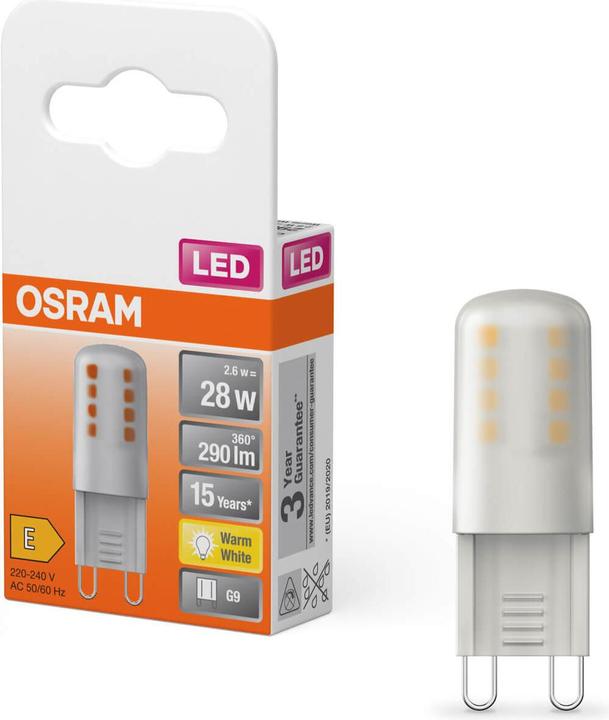 Actual product image Osram Pin (G9, 2.60 W, 290 lm, 1 x, E)