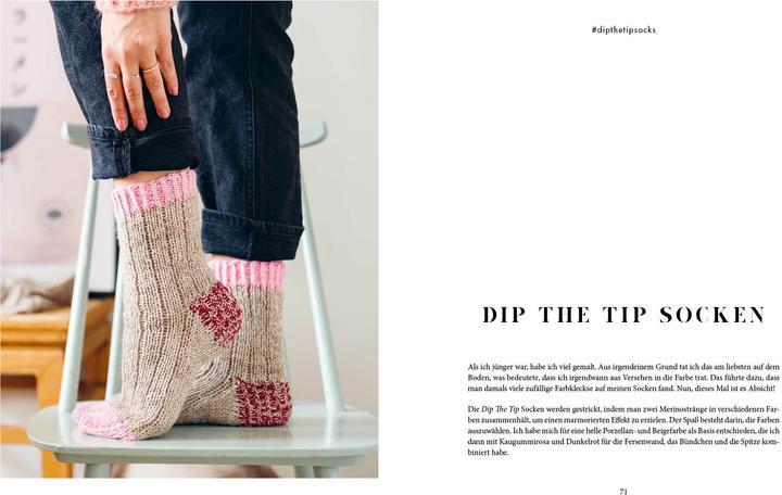 Actual product image Knit this! - Das Wohlfühl-Strickbuch (German, Judith Kutscher, Veronika Lindberg, 2023)