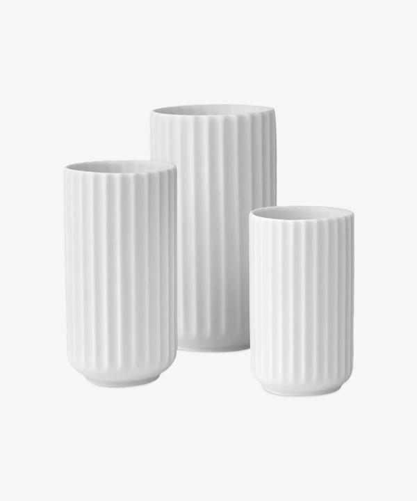Produktbild Lyngby Vase weiss (1 x, Ø 17 x 31 cm)