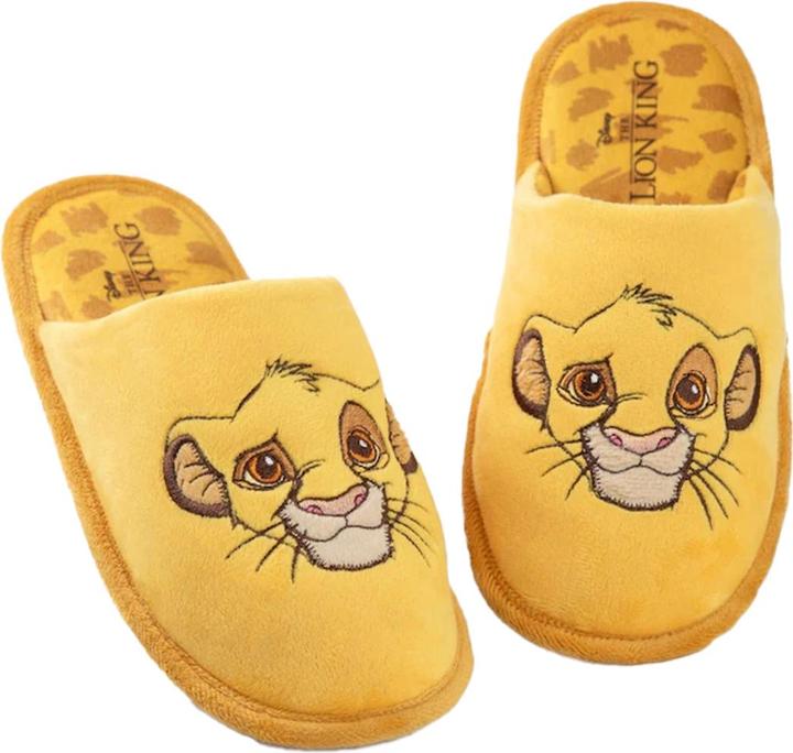 Actual product image The Lion King Womens/Ladies Simba 3D Effect Slippers (35.5)