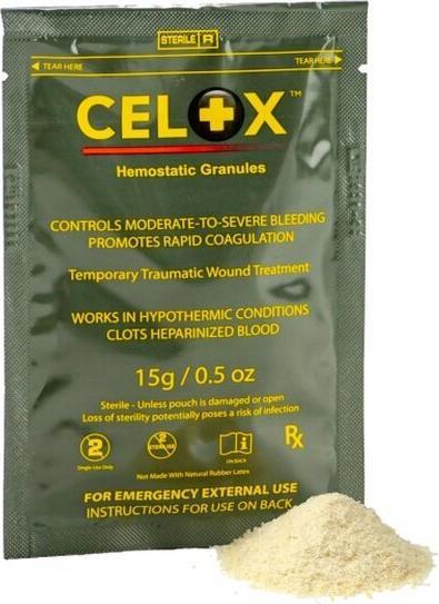 Immagine prodotto SAM Medical Granuli emostatici in polvere di chitosano Celox 15G