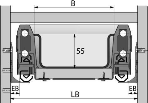 Actual product image Hettich Besteckeinsätze OrgaTray 440