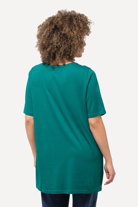 Actual product image Ulla Popken Essential Front Pleat Tee (42, 44)
