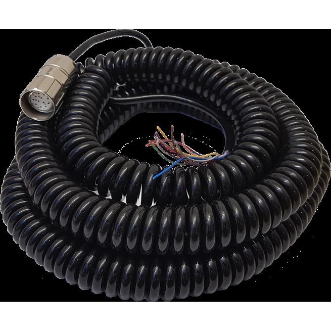 ABB, Tubo + Canalina per cavi, JSD-TK100S-12 Cavo a spirale 12x0,25qmm 2/10m PUR (10 m)