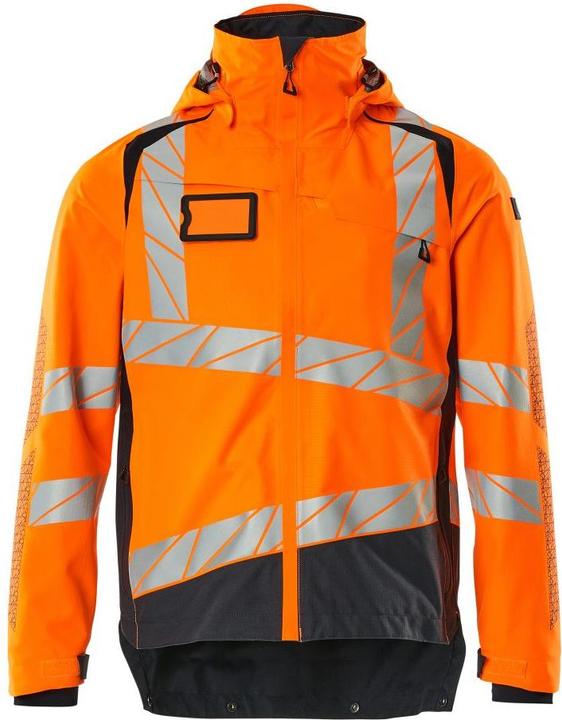 Mascot High visibility hard shell jacket orange/black-blue, size S (49)