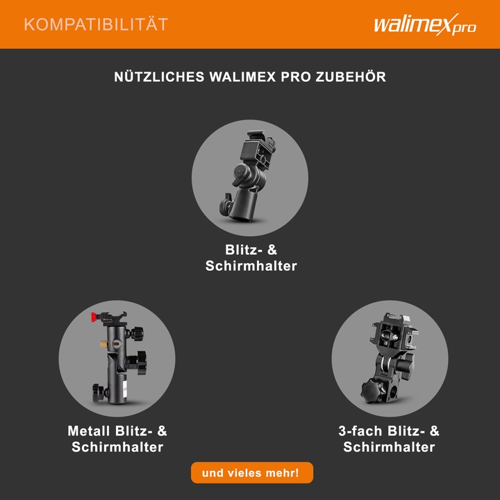 Produktbild Walimex pro pro 2in1 Reflex- Durchlichtschirm (Schirm, 150 cm)