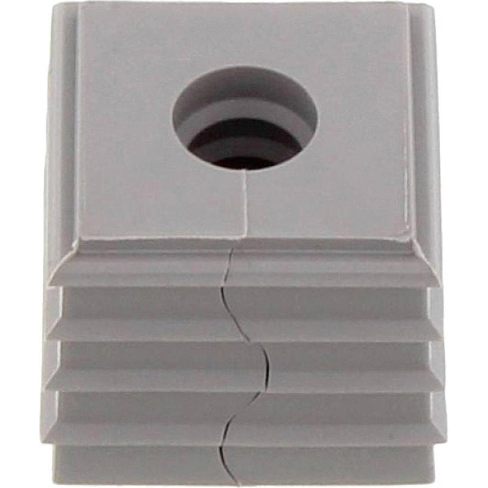 Conta-Clip, Kabelschutz + Kabelführung, KDS-DE 7-8 GR Dichtelement Thermoplastisches Elastomer Grau 10 St (Kabelschlauch...