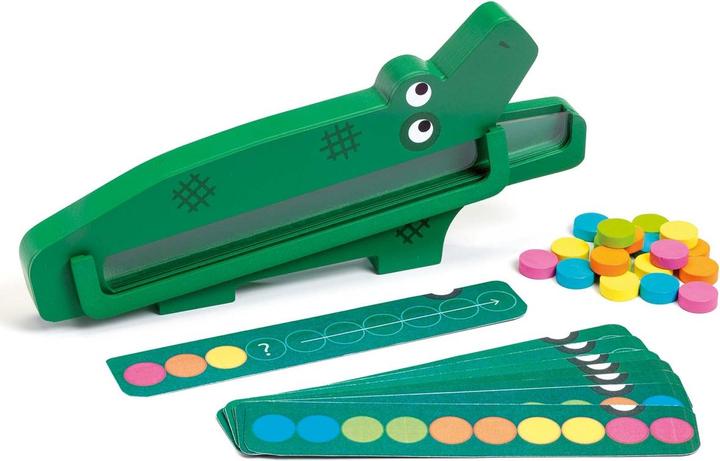 Actual product image Djeco Crococroc (German, French, Italian, English)