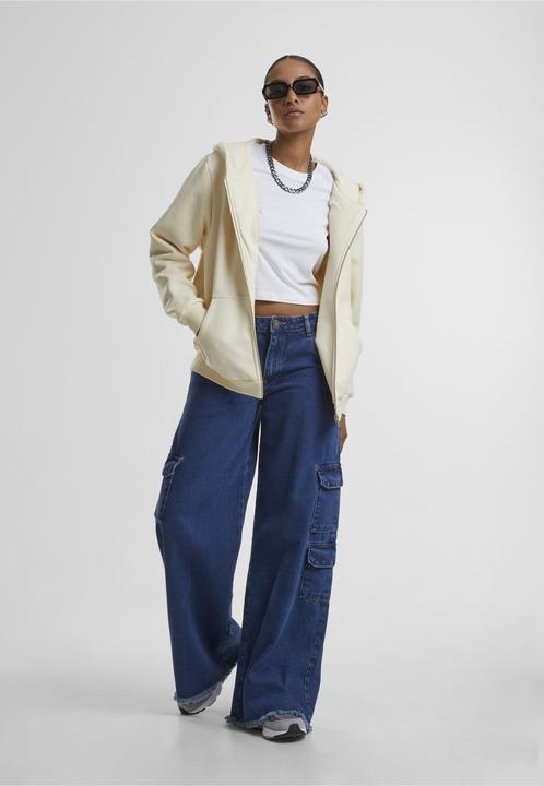 Produktbild Urban Classics Ladies Fluffy Zip Cardigan - 171985 (M)