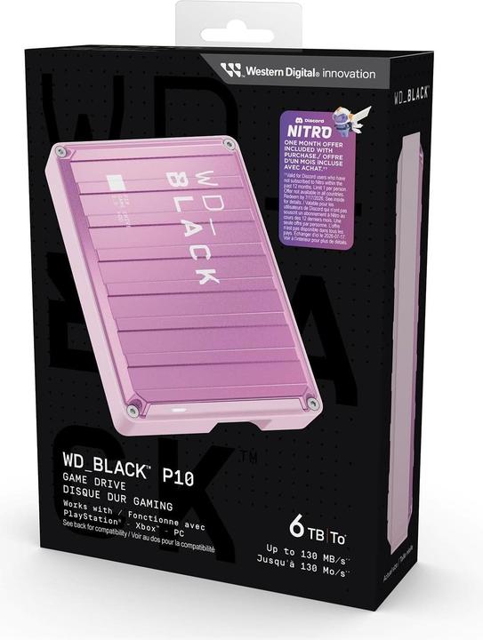 Image du produit WD Black P10 Game Drive (6 To)