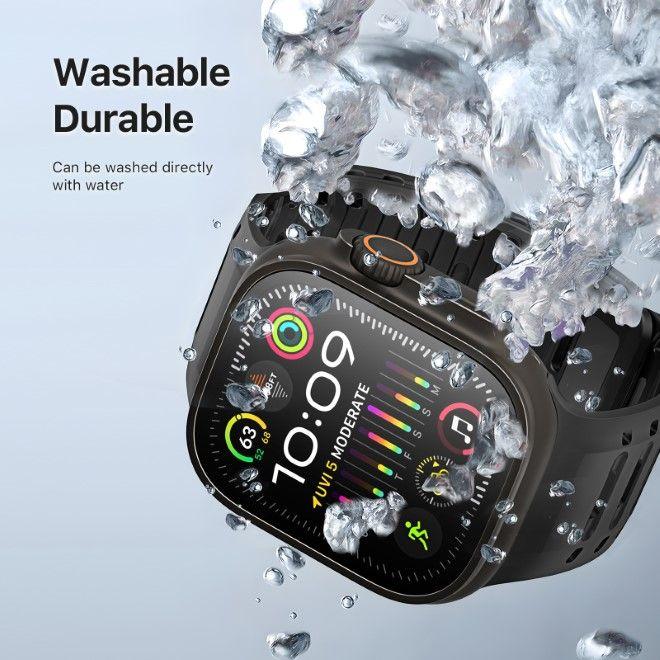 Image du produit Dux Ducis CS Armband (49 mm, 45 mm, 46 mm, 44 mm, 42 mm, Aimants, Silicone, Aluminium)