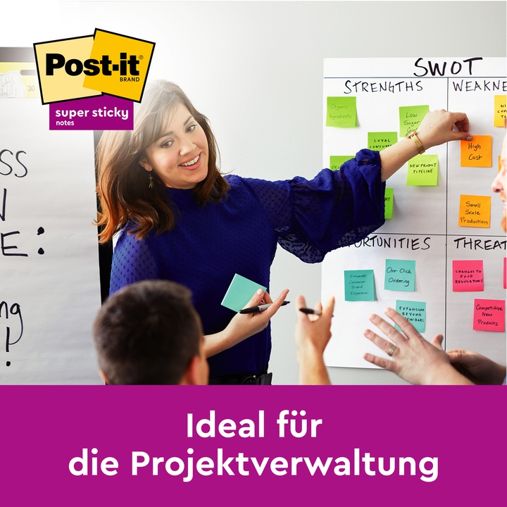 Actual product image Post-it Block Super Sticky Z-Notes (76 x 76 mm)
