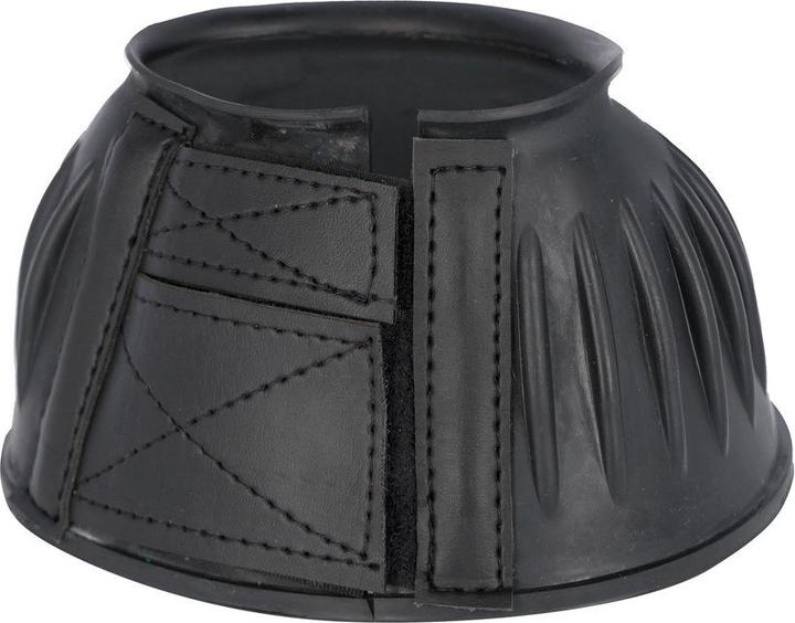 Actual product image Kerbl Jumping bells rubber, Velcro fastening in pairs, black, XXFull