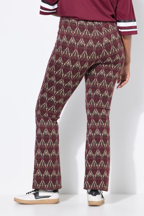 Actual product image Studio Untold Schlaghose, Flared Legs, Jacquardmuster, Glitzer (48)