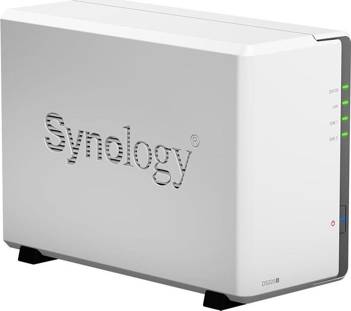 Actual product image Synology DS220j (2 x 1 TB, Seagate Ironwolf)