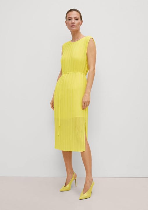Produktbild Comma Kleid Maxi-Kleid mit Plisseefalten (36)