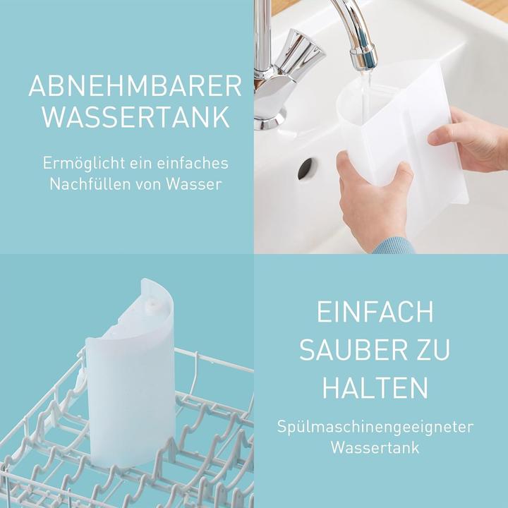 Actual product image Panasonic Ultrasonic Family Water Flosser with Child Mode, 10 Pressure Settings, IPX7, 5 Nozzles