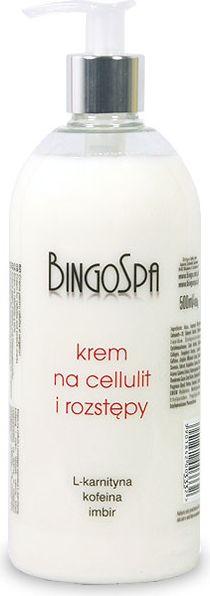 BingoSpa BINGO SPA Krem na celulit i rozstępy z L-karnityną kofeiną i imbirem 500ml (Körpercreme, 500 ml)