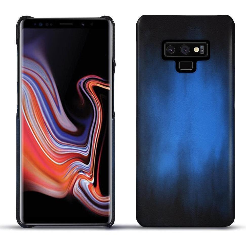 Thumbnail - Noreve Lederschutzhülle (Samsung Galaxy Note 9), Smartphone Hülle, Blau