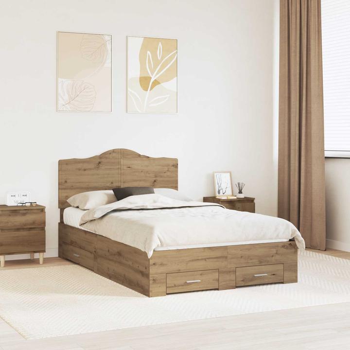 Image du produit vidaXL Moderner Bettrahmen (120 x 190 cm)