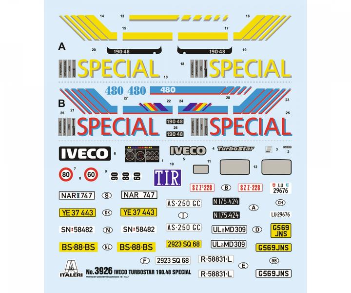 Actual product image 1:24 IVECO Turbostar 190.48 Special