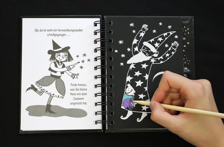 Immagine prodotto Kreativ-Kratzel Pocket Art: Fantasy (Tedesco, Eleanor Summer, 2017)